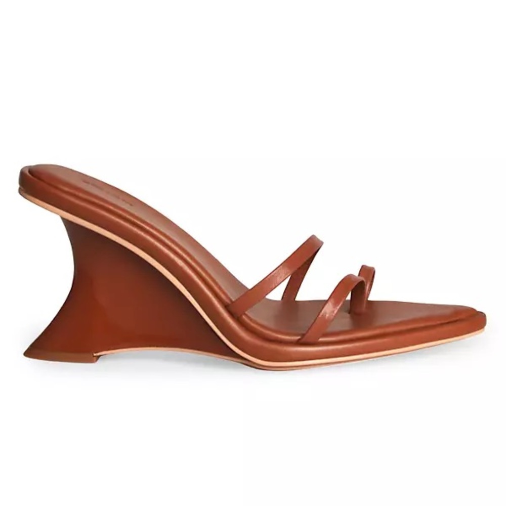 am:pm Celine wedges in caramel, size 37 (7)